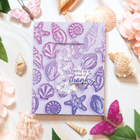 Seashells - Hero Arts Color Layering Stencil Set 6"X6"