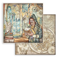 Sir Vagabond In Fantasy World - Stamperia Double-Sided Paper Pad 12"X12" 10/Pkg