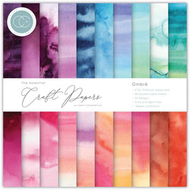 Ombre - Craft Consortium Double-Sided Paper Pad 6"X6" 40/Pkg