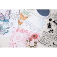 Sizzix Clear Stamps By 49 & Market 13/Pkg