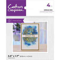 Dream Big - Crafter's Companion Stamp & Die