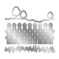 Pretty Pickett Fence - Crafter's Companion Garden Collection Metal Die
