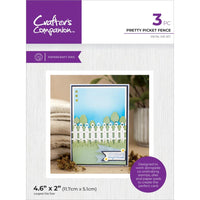 Pretty Pickett Fence - Crafter's Companion Garden Collection Metal Die