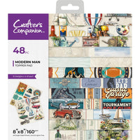 Modern Man - Crafter's Companion Modern Man Topper Pad 8"X8"