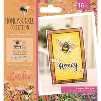 Sweet Honey Bee - Nature's Garden Honeysuckle Stamp & Die Set