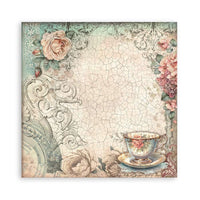 Brocante Antiques - Stamperia Single-Sided Paper Pad 8"X8" 22/Pkg