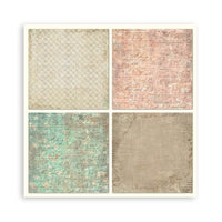 Brocante Antiques - Stamperia Single-Sided Paper Pad 8"X8" 22/Pkg