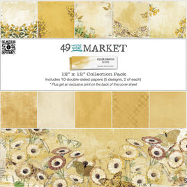 Color Swatch: Ochre - 49 And Market Collection Pack 12"X12"