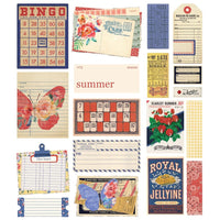 Simple Vintage Linen Market Ephemera - 18/Pkg