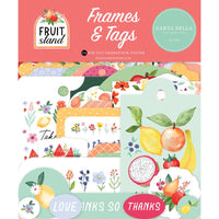 Frames & Tags, Fruit Stand - Carta Bella Cardstock Ephemera