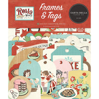 Frames & Tags, Roll With It - Carta Bella Cardstock Ephemera