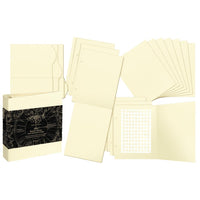 Ivory - Graphic 45 Staples Binder Album With Interactive Pages