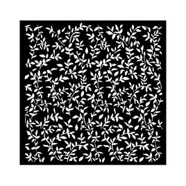 Garden Leaves Pattern - Stamperia Stencil 7"X7"