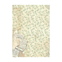 Garden - Stamperia Assorted Rice Pape Backgrounds A6 8/Sheets