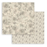 Shabby Rose - Stamperia Double-Sided paper Pad 8"X8" 10/Pkg