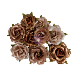 Beautiful Calm, Nature Academia - Prima Marketing Paper Flowers 9/Pkg