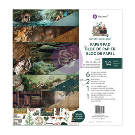 Nature Academia - Prima Marketing Double-Sided Paper Pad 12"X12" 14/Pkg