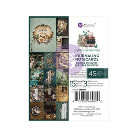 Nature Academia - Prima Marketing Journaling Cards 3"X4" 45/Pkg