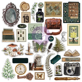 #1, Nature Academia - Prima Marketing Ephemera 70/Pkg