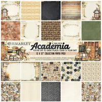 Academia - 49 And Market Collection Pack 12"X12"