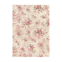 Shabby Rose - Stamperia Assorted Rice Paper Backgrounds A6 8/Sheets