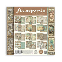 Fortune - Stamperia Double-Sided Paper Pad 12"X12" 10/Pkg