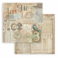 Fortune - Stamperia Double-Sided Paper Pad 12"X12" 10/Pkg