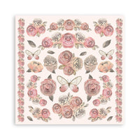 Shabby Rose - Stamperia Double-Sided paper Pad 8"X8" 10/Pkg