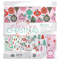 A Candy Cane Christmas - Tonic Studios Art Pad 12"x12"