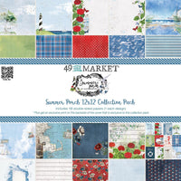 Summer Porch - 49 & Market Collection Pack 12"X12"