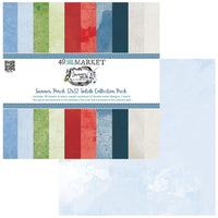 Summer Porch Foundations - 49 & Market Collection Pack 12"X12"