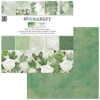 Color Swatch: Willow - 49 And Market Collection Pack 12"X12"