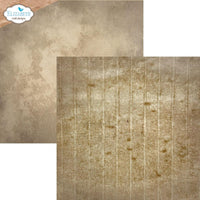 Coffee Dyed - Elizabeth Crafts Double-Sided Cardstock Pack 12"X12"