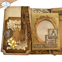 Around the world - Elizabeth Craft Stamp And Die Set