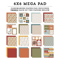 Sweater Weather - Echo Park Double-Sided Mega Paper Pad 6"X6"