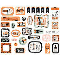 Icons, Spooktacular Halloween - Echo Park Cardstock Ephemera