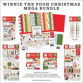 Winnie The Pooh Christmas - Echo Park Mega Bundle Collection Kit 12"X12"