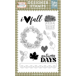 Fall Wreath - Sweater Weather Stamps