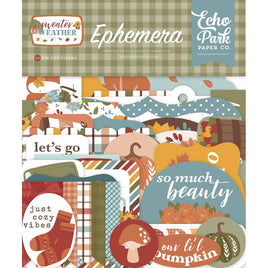 Icons, Sweater Weather - Echo Park Cardstock Ephemera