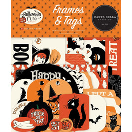 Frames & Tags, Halloween Fun - Carta Bella Cardstock Ephemera