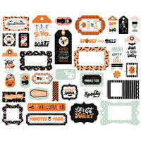 Frames & Tags Spooktacular Halloween - Echo Park Cardstock Ephemera