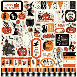 Elements - Halloween Fun Cardstock Stickers 12"X12"