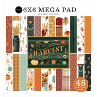 Harvest - Carta Bella Double-Sided Mega Paper Pad 6"X6"