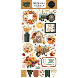 Accents, Harvest - Carta Bella Chipboard 6"X13"