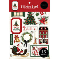 A Vintage Christmas - Carta Bella Sticker Book