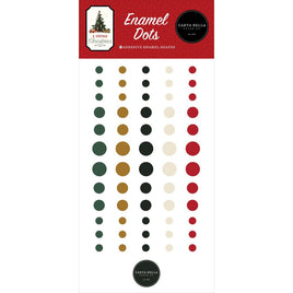 A Vintage Christmas - Carta Bella Enamel Dots