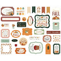 Icons, Harvest - Carta Bella Cardstock Ephemera