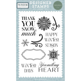Happy Winter Season - Winter Wonderland Stamps