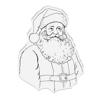 Santa Claus, Christmas Rose - Sara Signature Clear Acrylic Stamp