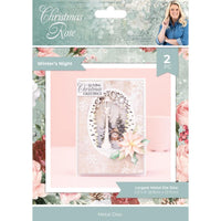 Winter's Night, Christmas Rose - Sara Signature Metal Dies